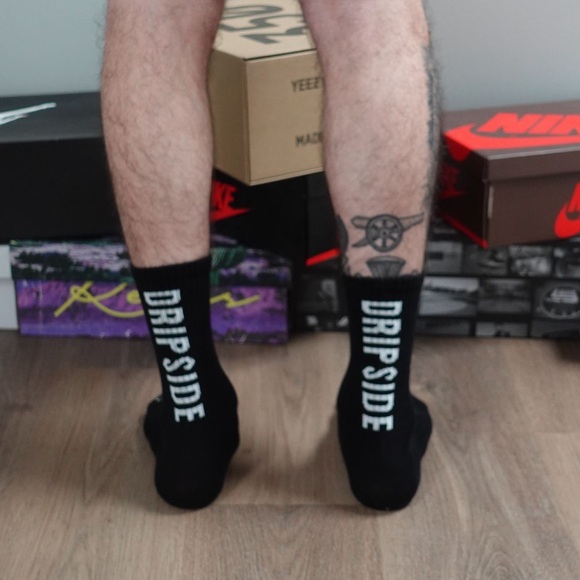 2 Pack Black Premium Breathable Socks - Picture 2 of 8